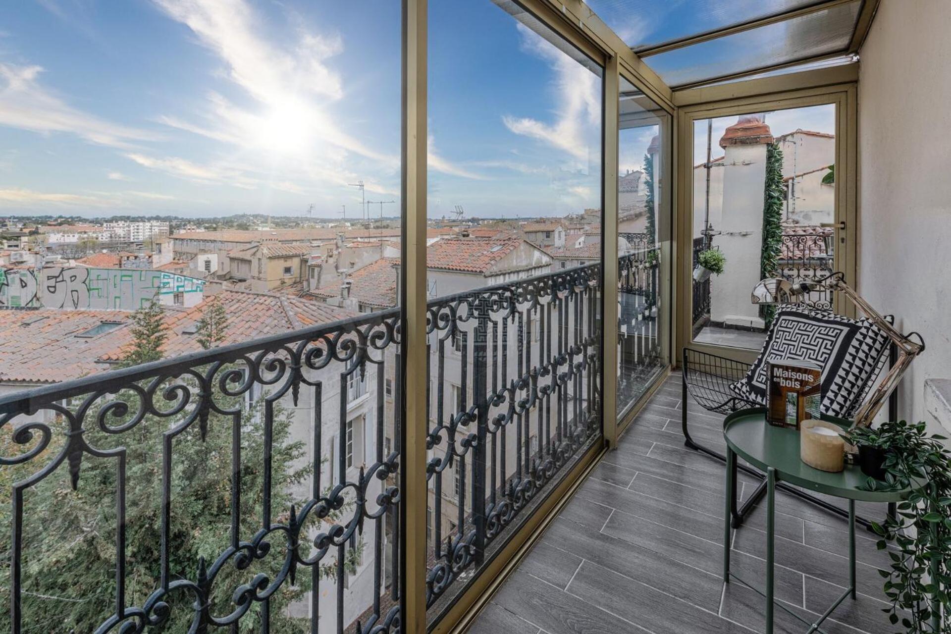شقة La Terrasse, Vue Sur Les Toits De مونبيلييه المظهر الخارجي الصورة